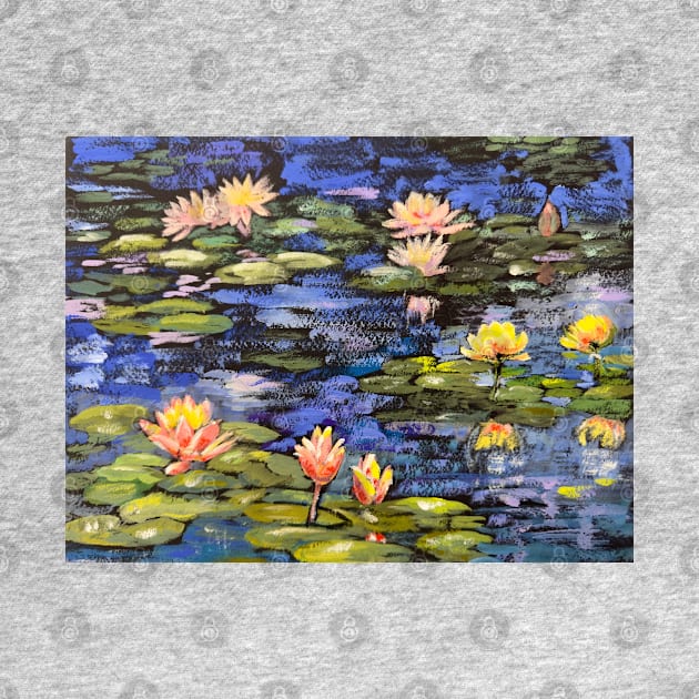 Water Lilies after Monet by Peaceful Pigments